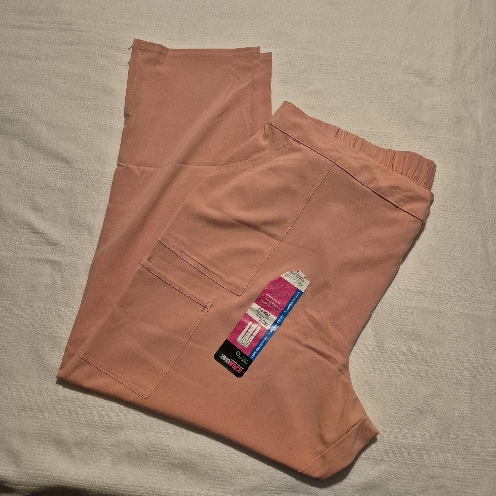 Scrubstar women's size 3XL pull on trouser style uniform pants color Desert Dawn